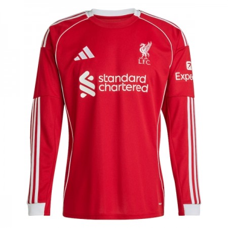 Liverpool Domácí 2025-26 - Fotbalové Dresy (L/S)